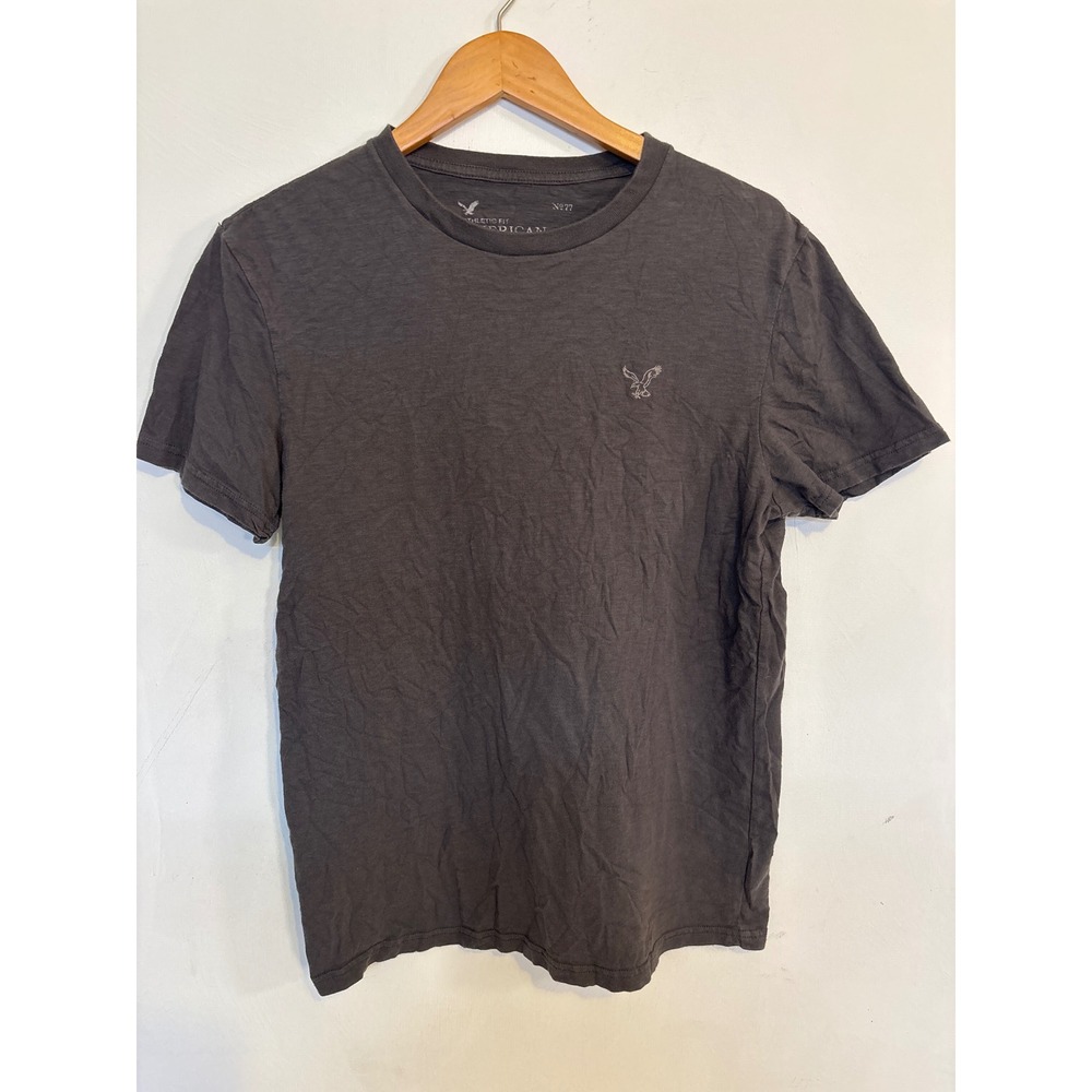 American Eagle Outfitters Mens Athletic Fit T-Shirt Charcoal Gray Size Medium